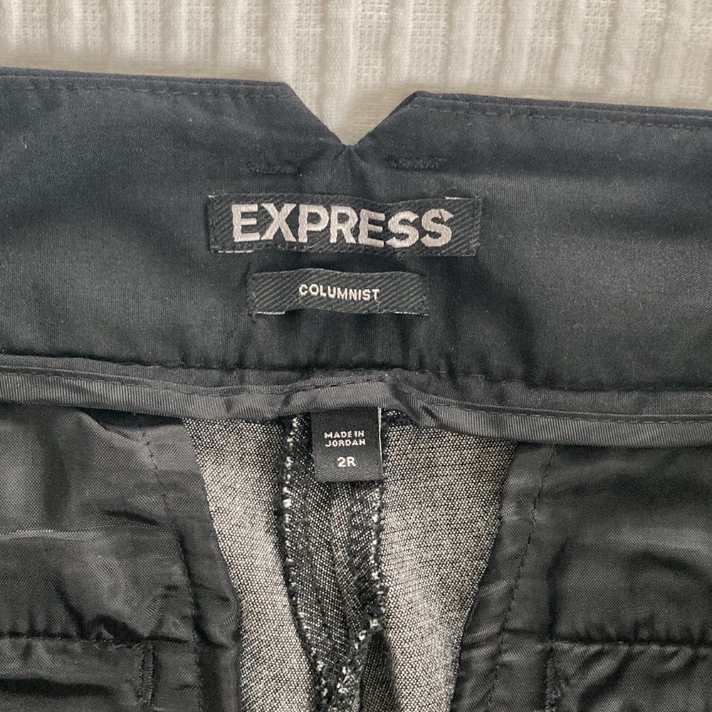 Express Columnist Barely Boot Midrise Stretch Tro… - image 7